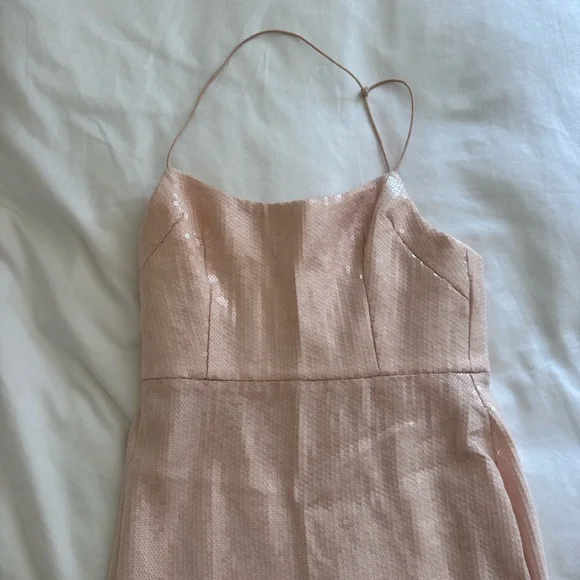 Alex Perry Gold Maxi Dress - Picture 7 of 11